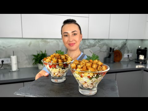 Видео: САЛАТ, который все ИЩУТ на столе! До чего же ВКУСНЫЙ и красивый! РЕЦЕПТ простой! Салат "Моя курочка"