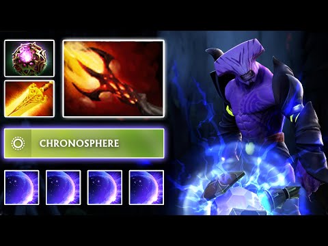Видео: Faceless Void (средняя линия) вне меты | Основные моменты игрового процесса Dota 2