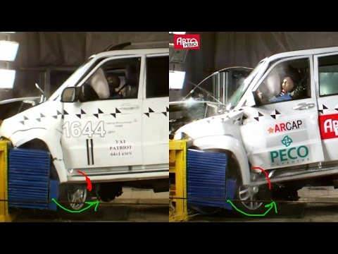 Видео: Расследование причин провала краш-теста Патриота 2017 и эксклюзивный ответ завода!
