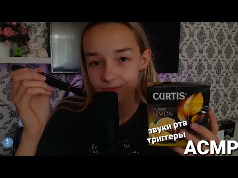 Видео: АСМР ДЛЯ МУРАШЕК/ ЗВУКИ РТА/ ТРИГГЕРЫ