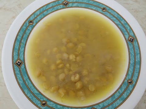 Видео: Греческий суп из нута - Ревитья.
