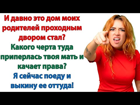 Видео: Это ты настроила моего сыночка против меня! Заорала свекровь. И тут же получила по лицу от невестки!