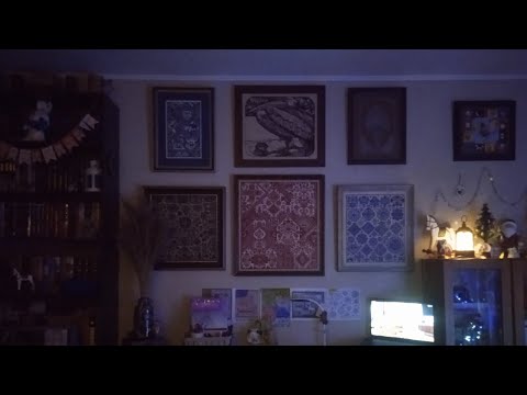 Видео: Итоги 2023 года. Финальное оформленные вышивки.