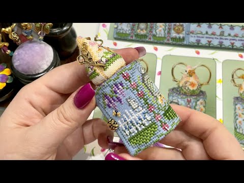 Видео: 222 Spring Mouse Scissor Roll Just Nan. Сборка,  материалы, готовая работа.
