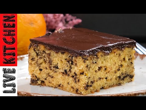 Видео: Смешайте муку с апельсиновым соком!! Удивительный результат - рецепт апельсиново-шоколадного торта