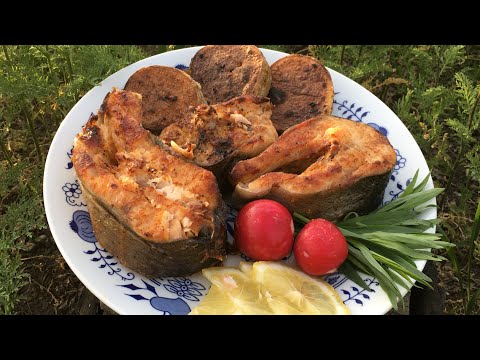 Видео: Рыба форель (шашлык) . Իշխան ձկան խորոված . Իշխան ձուկ #TvCook #Tvcook #AngelsCook #форель