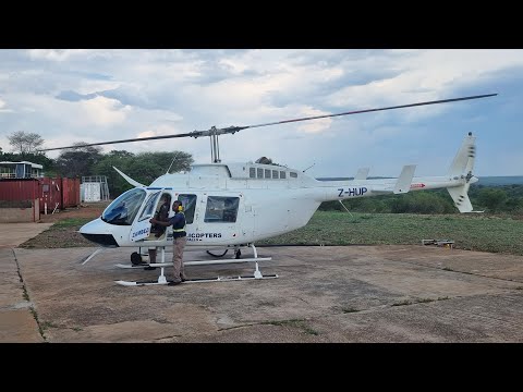 Видео: Полёт на вертолёте над водопадом Виктория | Bell 206L-3 LongRanger III а/к Zambezi Helicopters