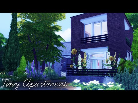 Видео: The Sims 4: Строительство - Tiny Apartment