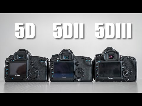Видео: CANON 5D vs 5DII vs 5DIII. Эволюция пятаков. Общий обзор, корпус, эргономика, особенности.