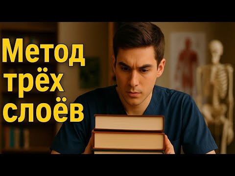 Видео: 🎓 Метод трёх слоёв | Как учить медицину без стресса