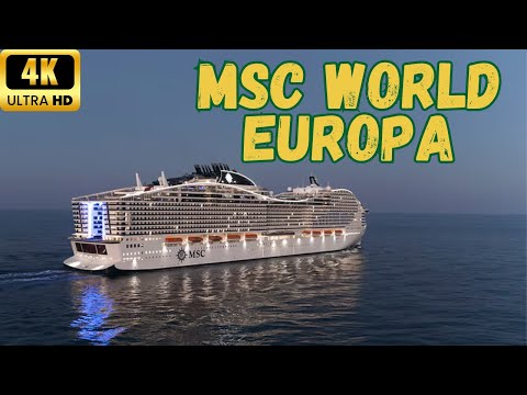 Видео: 【4K】MSC World Europa: Полный Обзор Корабля - 60 fps (полная версия)
