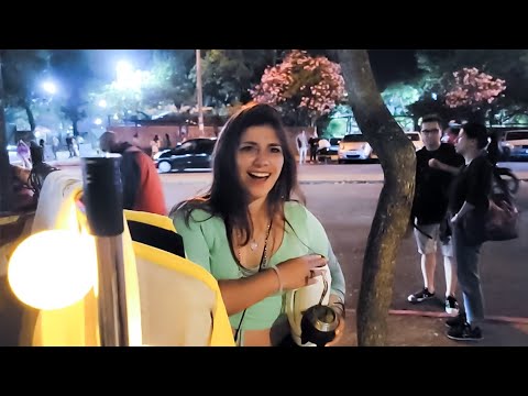 Видео: Что происходит, когда кореец идет на ночной рынок Уругвая