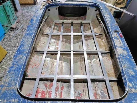 Видео: Лодка МКМ каркас пайол