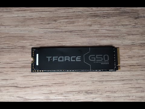 Видео: Обзор NVMe SSD накопителя TEAMGROUP T-FORCE G50 с ёмкостью 1 ТБ