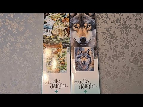 Видео: Распаковка студийных алмазных картин Delight от Hobby Lobby