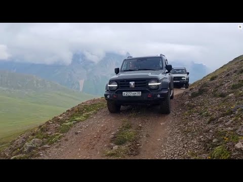 Видео: В гОрЫ на ТАНКах! Сухое (Секретное) озеро - Верхняя Балкария - перевал Школьный (Чегетджара) 3200м.