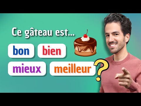 Видео: ⚠️ BON или BIEN : MIEUX или MEILLEUR? | Пояснения + примеры + ВИКТОРИНА 😉