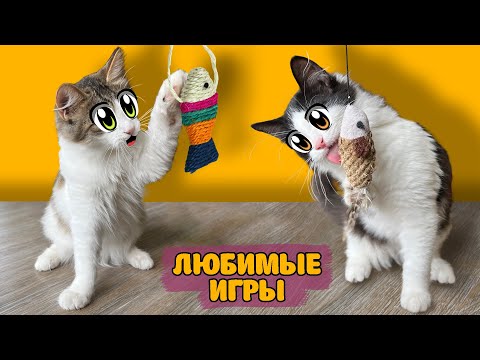 Видео: ЛЮБИМЫЕ ИГРЫ КОТЯТ! ЯНИ и ЮГИ vs МЫШКА на ЭКРАНЕ! СМЕШНЫЕ ДРУЗЬЯ КОТИКИ играют так 24 ЧАСА