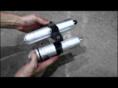 Видео: Замена топливного фильтра на BMW X3 2016  БМВ X3 2,0