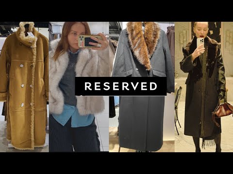 Видео: RESERVED ПРИМІРКА Шуби, Пальто,дублянки |Тренди одягу 2025/2026