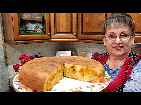Видео: За 5 минут шикарный  ПИРОГ НА СКОВОРОДЕ. Вкусный и простой рецепт! ПИРОГ С КАПУСТОЙ.