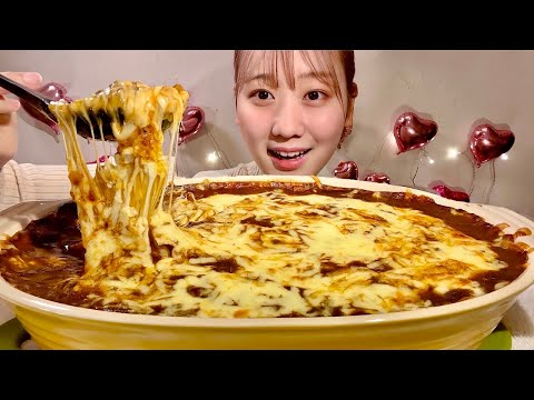 Видео: ASMR сыр карри дориа【русские субтитры】【Mukbang/ Eating Sounds】