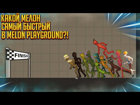 Видео: КАКОЙ МЕЛОН САМЫЙ БЫСТРЫЙ В MELON PLAYGROUND?
