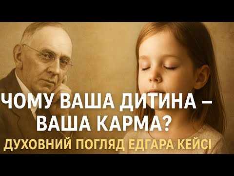 Видео: Чому ваша дитина — ваша карма? Духовний погляд Едгара Кейсі