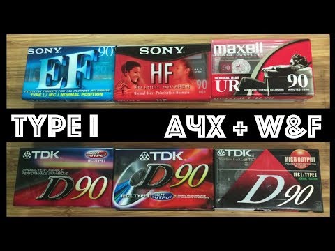 Видео: Сравнение ТОП БОМЖ кассет TYPE I, АЧХ и Детонация