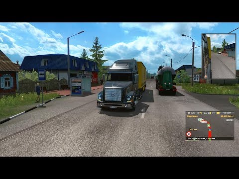 Видео: ETS 2 карта Сибири 0.4.0 Ишим-Абатское