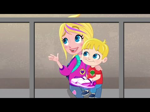 Видео: Маленький ребенок 😱новый! 🎁весь эпизод | Polly Pocket Pоссия | 3+