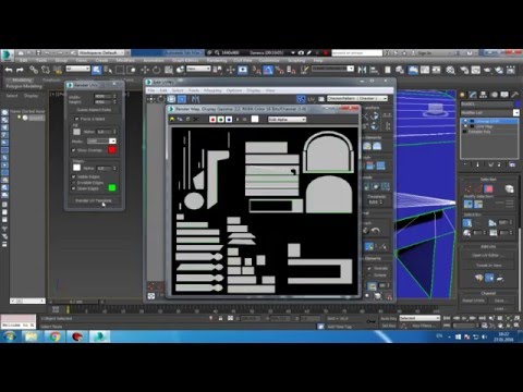 Видео: 3ds Max. Развертка ( Unwrap UVW)/ часть 1.