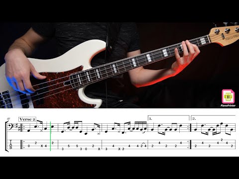 Видео: Калинов Мост - Родная Bass Cover | Табы & Ноты