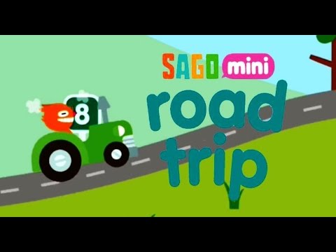 Видео: Sago Mini Road Trip | Tractor | Саго Мини В Путь-Дорогу - Children's cartoon game