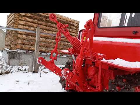 Видео: ДТ-75 Запуск со стартера. В - 5 без подогрева.