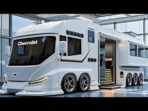 Видео: Chevrolet Motorhome 2026 — это современный автодом, созданный для путешествий с .