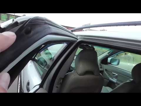 Видео: Вольво хс90 Молдинги оконные снятие и установка