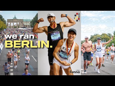 Видео: мы пробежали БЕРЛИНСКИЙ МАРАФОН ⭐️🏃🏻‍♀️ полный видеоблог гоночных выходных!!!