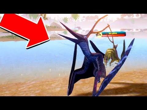 Видео: БАРБАРИДАКТИЛЬ - ВЫЖИВАНИЕ и ОХОТА! THE CURSED ISLE #28