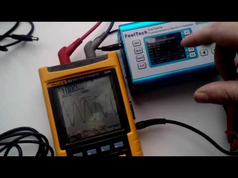 Видео: генератор FY2300A