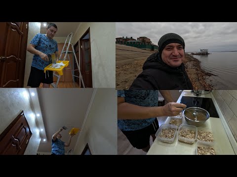Видео: ПОТОЛОК В КВАРТИРЕ НУЖНО ПЕРЕДЕЛЫВАТЬ. РАЗЛИЛ ХОЛОДЕЦ. ПРОГУЛКА ПО НАБЕРЕЖНОЙ В НИЖНЕВАРТОВСКЕ.