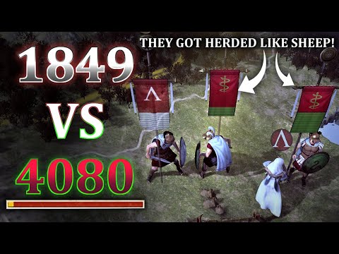 Видео: На прохождение этой безумной битвы на суше у меня ушло 2 часа — Total War: Rome 2