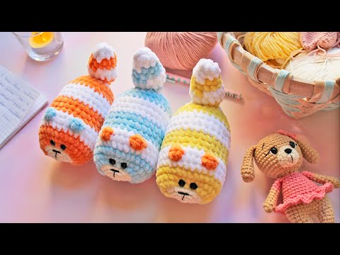 Видео: Попытка номер 285 удалась / Новая любовь ❤🥰 Новые вязаные игрушки / Вязовлог