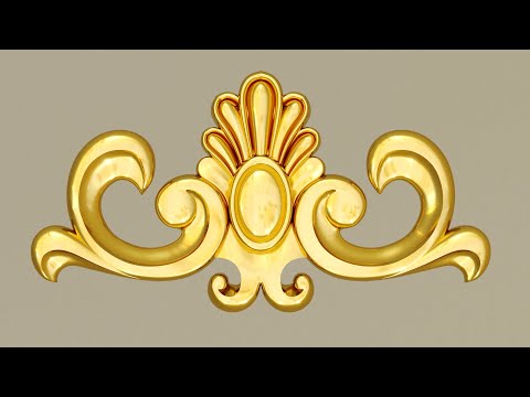 Видео: Моделирование резного декора