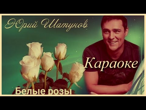 Видео: Юрий Шатунов - Белые Розы (караоке)