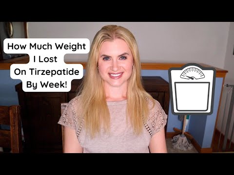 Видео: Сколько веса я потерял за неделю, принимая тирзепатид | Mounjaro, Zepbound, Комплексное похудение