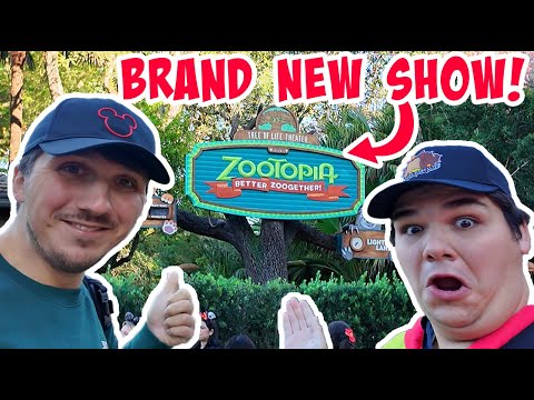 Видео: Мы посмотрели «Зверополис: Лучше вместе» в Animal Kingdom!