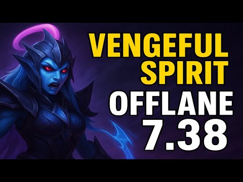 Видео: Супер легкие птс на хардлейне | Гайд на Vengeful Spirit offlance 7.38c #дота #dota2 #offlaneguide