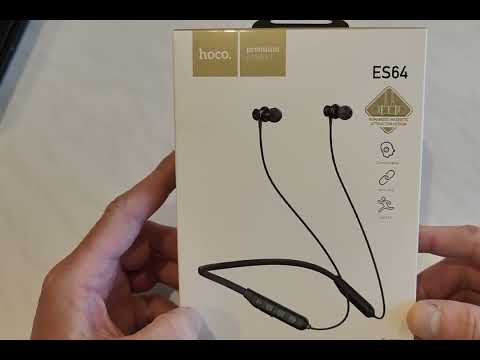 Видео: Беспроводные наушники Hoco ES64