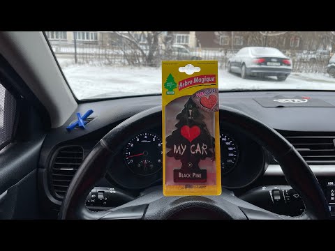 Видео: Обзор на ароматизатор Arbre Maqique с ароматом Black Pine 